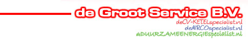 de Groot Service voor CV-ketels, airconditioning en duurzame energie de Groot Service voor CV-ketels, airconditioning en duurzame energie